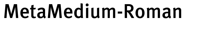 MetaMedium-Roman