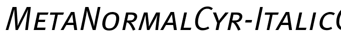 MetaNormalCyr-ItalicCaps(1)