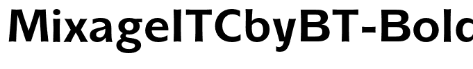 MixageITCbyBT-Bold