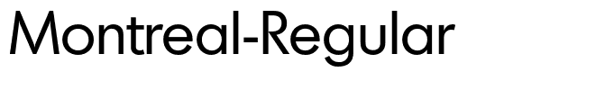 Montreal-Regular