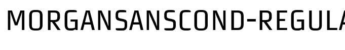 MorganSansCond-RegularCaps