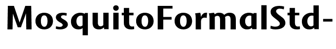 MosquitoFormalStd-Bold