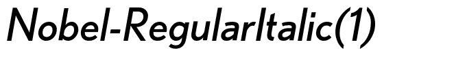 Nobel-RegularItalic(1)