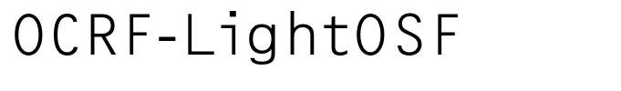OCRF-LightOSF