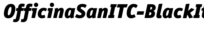 OfficinaSanITC-BlackItalicOS