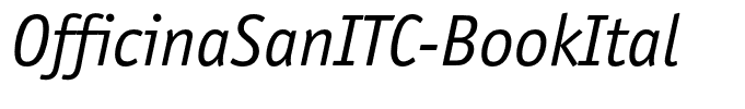 OfficinaSanITC-BookItal