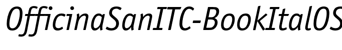 OfficinaSanITC-BookItalOS