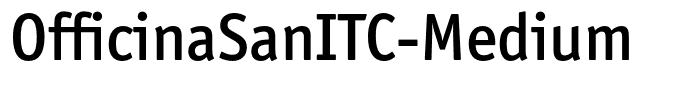 OfficinaSanITC-Medium