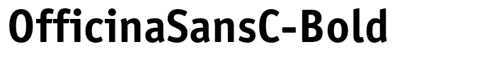 OfficinaSansC-Bold
