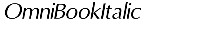 OmniBookItalic