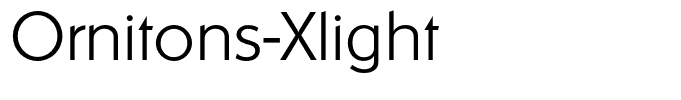 Ornitons-Xlight