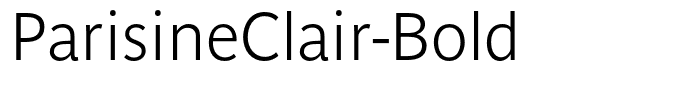 ParisineClair-Bold