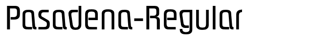 Pasadena-Regular