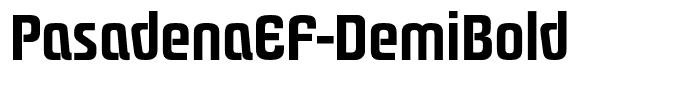PasadenaEF-DemiBold