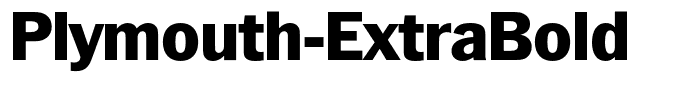 Plymouth-ExtraBold