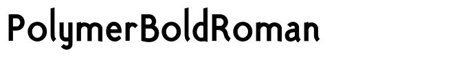 PolymerBoldRoman