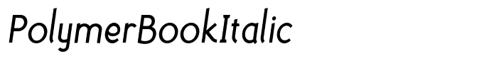 PolymerBookItalic
