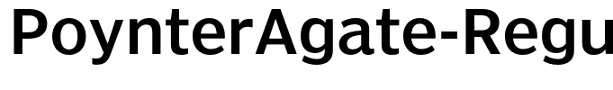 PoynterAgate-RegularTwo