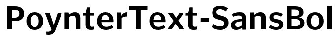 PoynterText-SansBold