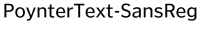 PoynterText-SansRegular