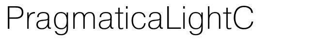 PragmaticaLightC