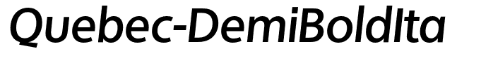 Quebec-DemiBoldIta