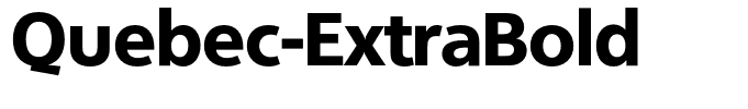 Quebec-ExtraBold