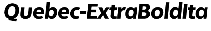 Quebec-ExtraBoldIta