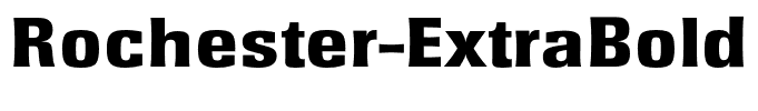 Rochester-ExtraBold
