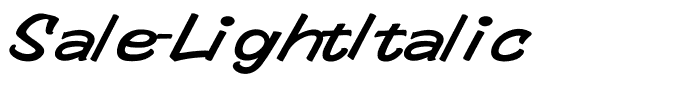 Sale-LightItalic