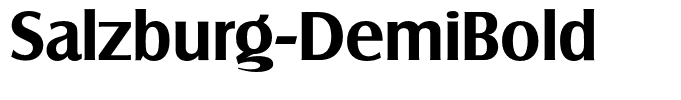 Salzburg-DemiBold
