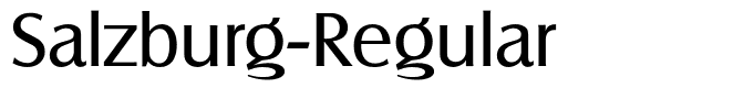 Salzburg-Regular
