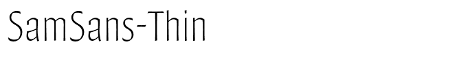 SamSans-Thin