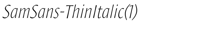 SamSans-ThinItalic(1)