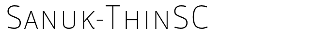 Sanuk-ThinSC