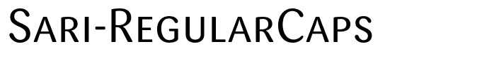 Sari-RegularCaps