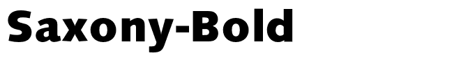 Saxony-Bold