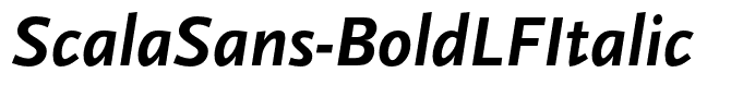 ScalaSans-BoldLFItalic