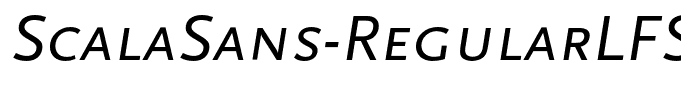 ScalaSans-RegularLFSCItalic