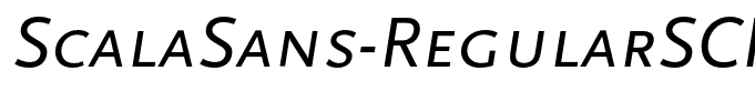 ScalaSans-RegularSCItalic