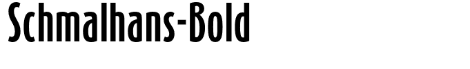 Schmalhans-Bold