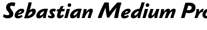 Sebastian Medium Pro Bold Italic