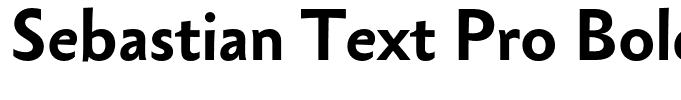Sebastian Text Pro Bold
