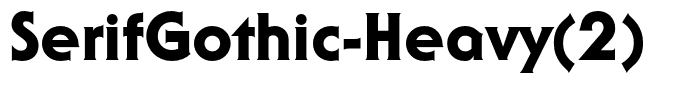 SerifGothic-Heavy(2)