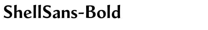 ShellSans-Bold