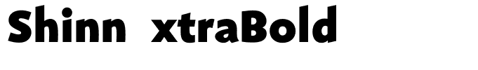 ShinnExtraBold
