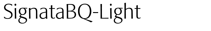 SignataBQ-Light
