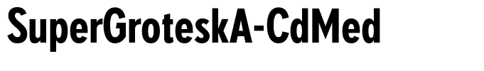 SuperGroteskA-CdMed