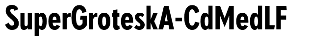 SuperGroteskA-CdMedLF