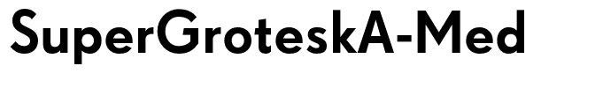 SuperGroteskA-Med